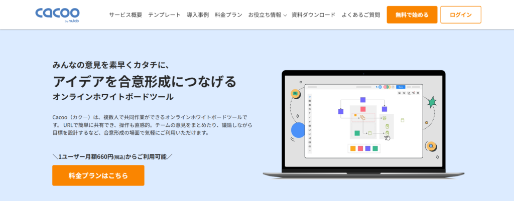 無料でも使える!フローチャート作成ツール5選_Cacoo