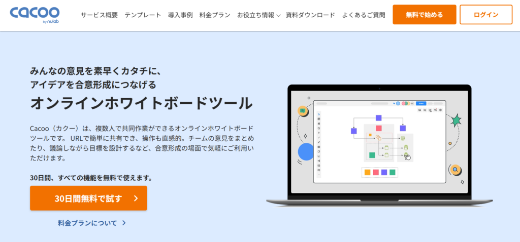 無料でも使える！フローチャート作成ツール6選_Cacoo